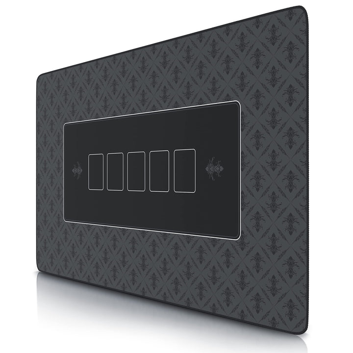 CSL-Computer Profi Pokermatte 1000 x 600 mm | XXL-Format | Pokerteppich Pokertischauflage | Gummiunt