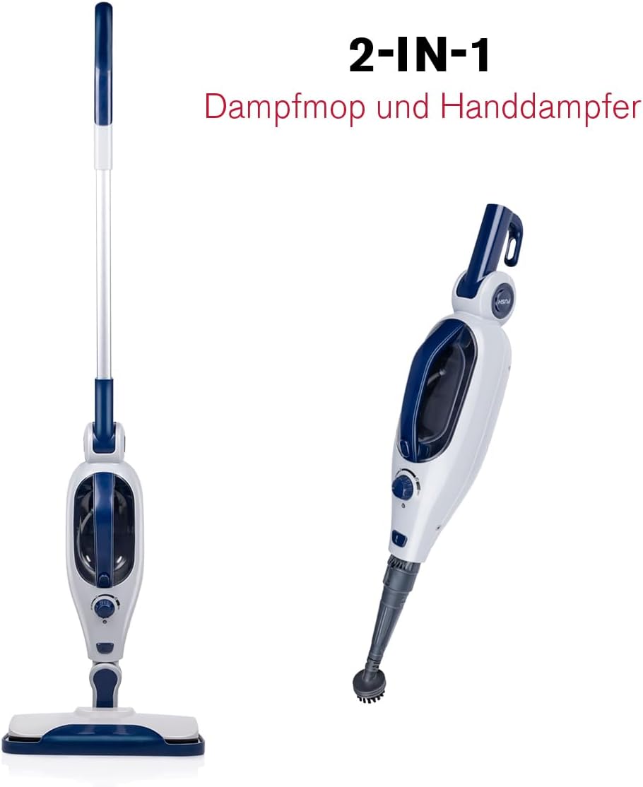 Dirt Devil Bodenwischer und Dampfreiniger Handgerät DD7004 - Bodenwischer Elektrisch - Steam Cleaner