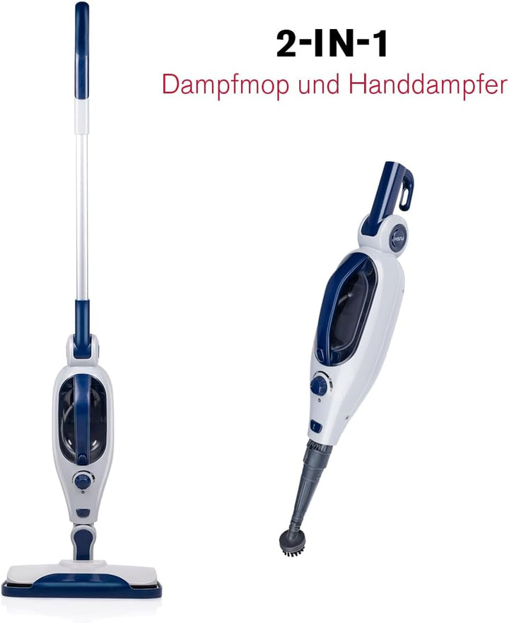Dirt Devil Bodenwischer und Dampfreiniger Handgerät DD7004 - Bodenwischer Elektrisch - Steam Cleaner