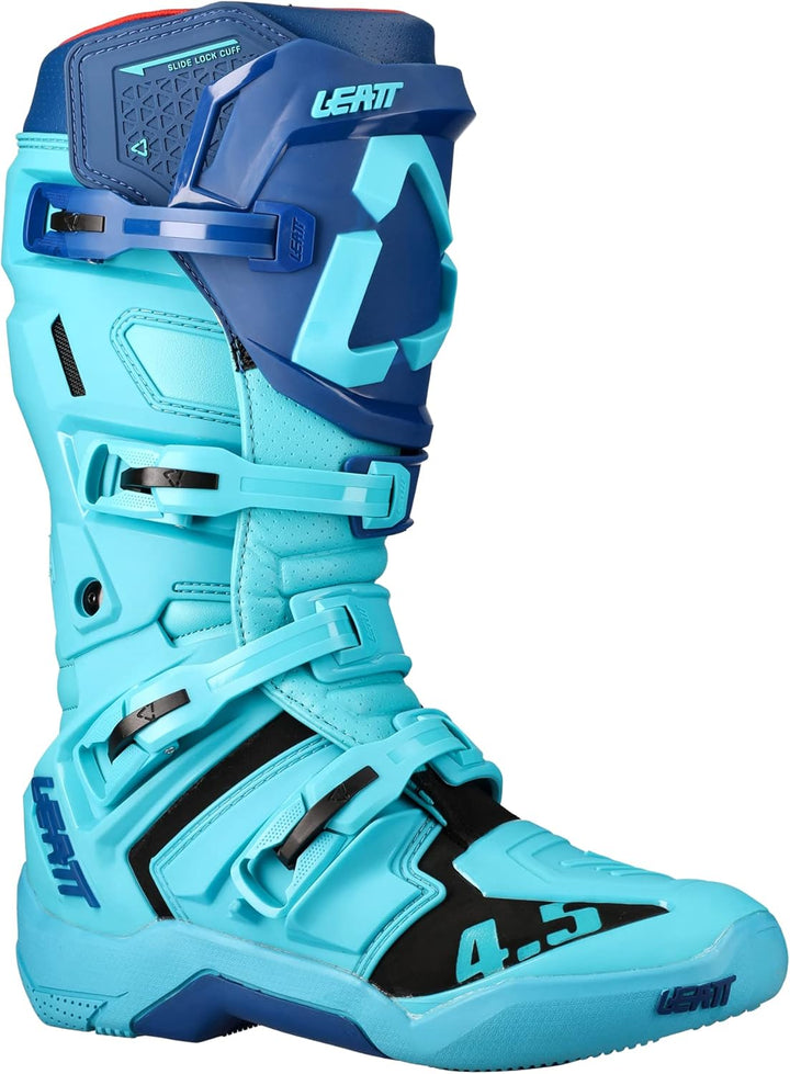 Leatt Motocross-Stiefel 4.5 Aqua 43 EU Türkis, 43 EU Türkis