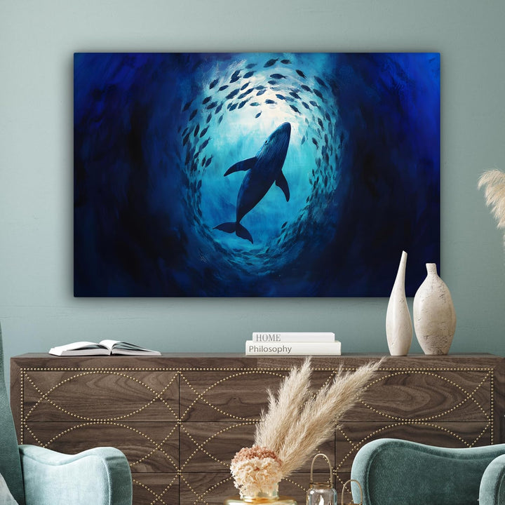 MuchoWow© Leinwandbild Gross 120x80 cm XXL Dekoration Wohnzimmer Bilder Pictures Wall Decoration Liv