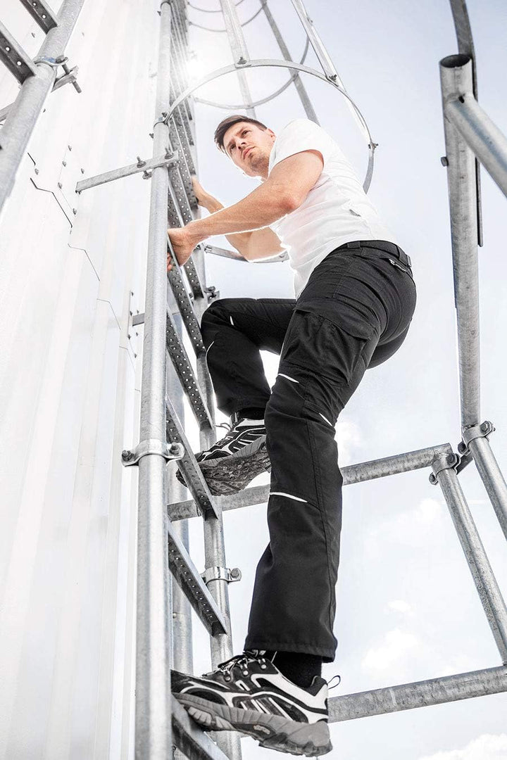 KÜBLER ACTIVIQ Stretchhose, Herren Arbeitshose mit Stretch-Elementen 30 Schwarz, 30 Schwarz