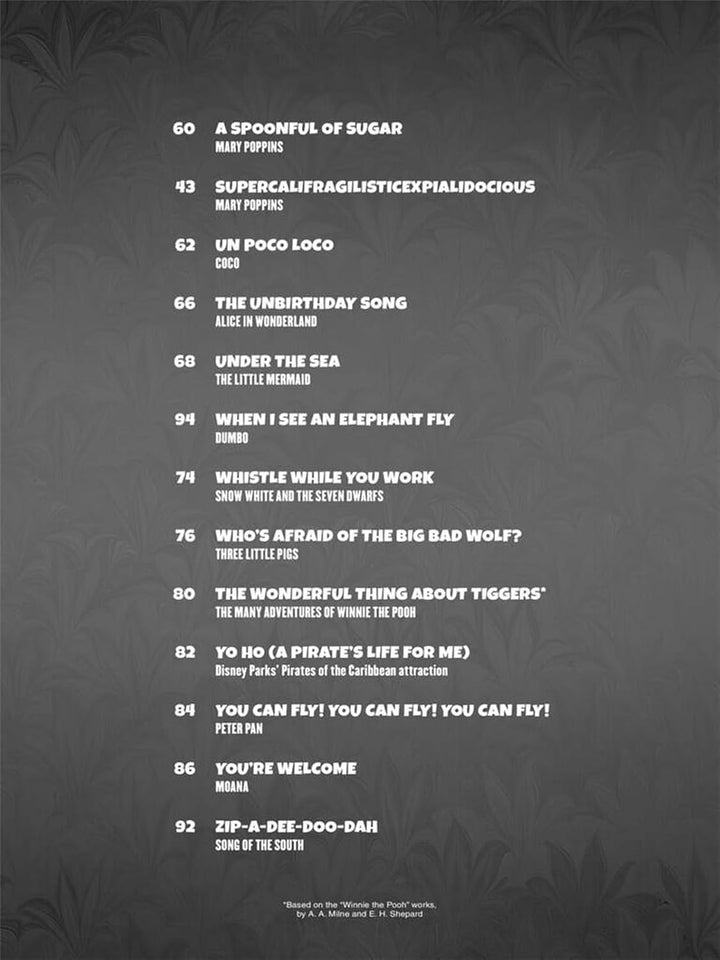 Disney Fun Songs for Ukulele, Taschenbuch