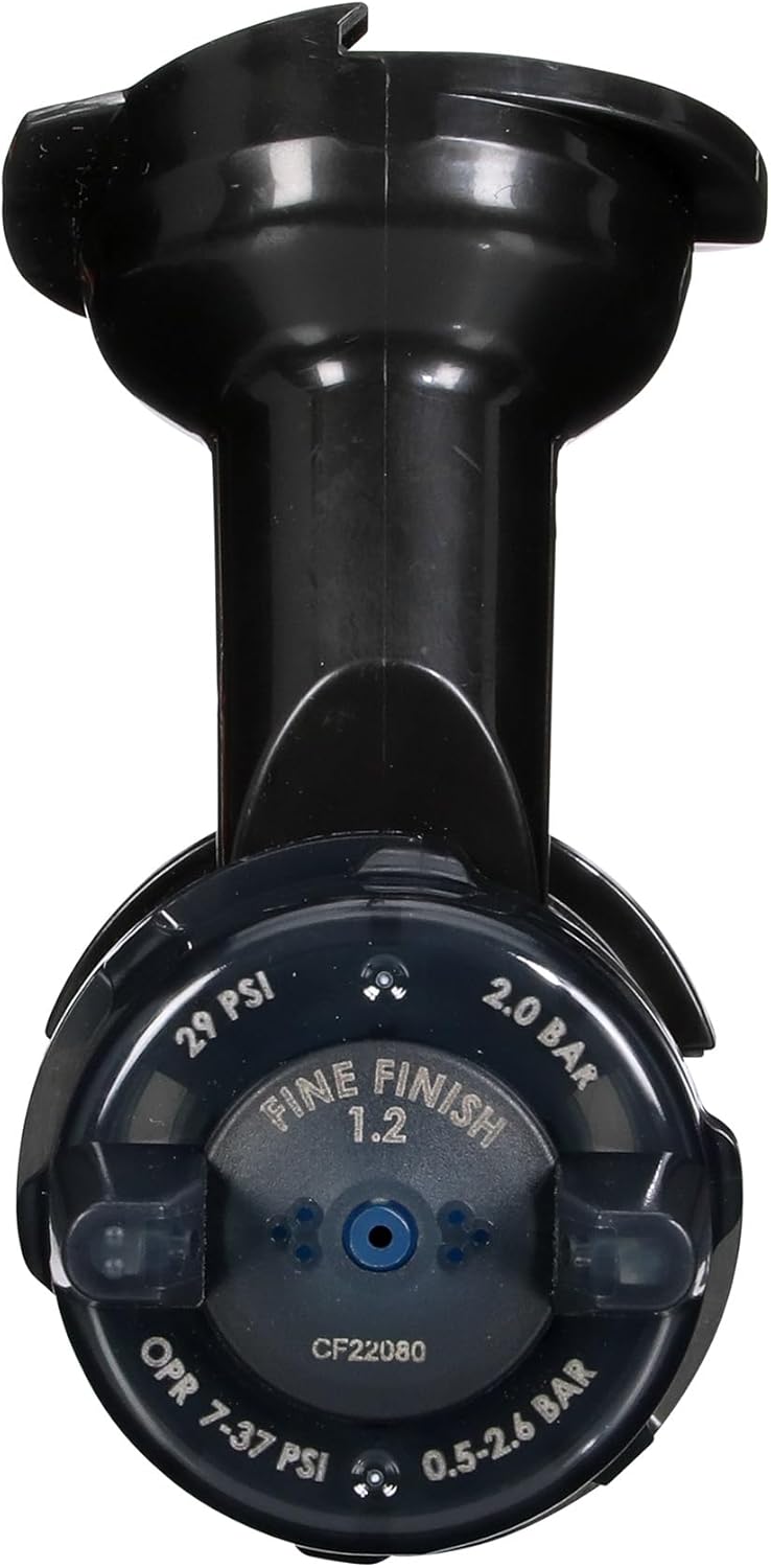 3M Fine Finish Hochleistungsdüsenkopf für Fliessbecher, 1.2 mm, blau, 26912 Blue 1.2 Fine Finish, Bl