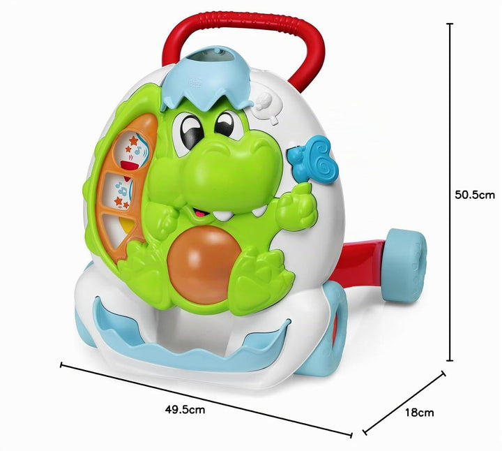 Chicco Dino Lauflerner First Steps, süsser Dinosaurier geformt Toddler&