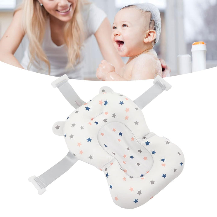 Badewannensitz, Fixierungs-Baby-Badesitzkissen, Verstellbar, Schwimmend, für Neugeborene für Badezim