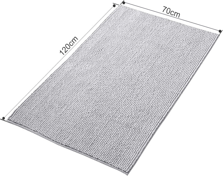 Decomira Badematte rutschfest | Als Badteppich Set kombinierbar | Badezimmer-Teppich Bad-Vorleger wa