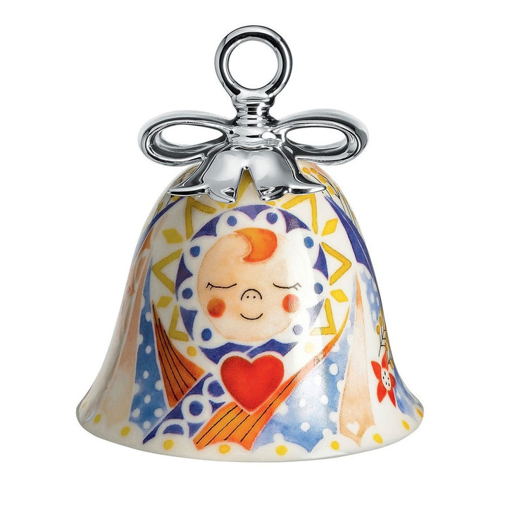 Alessi Weihnachttsschmuck, Porzellan, Bunt, 7.2 x 7.2 cm Jesus, Jesus