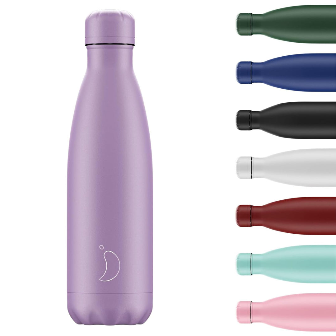 Chilly's Original Trinkflasche - Isolierflasche aus Edelstahl, Wiederverwendbare Thermoflasche für h