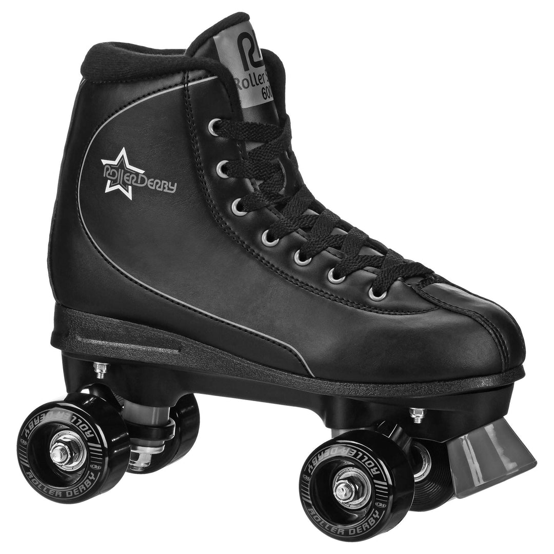 Roller Derby Herren Quad Roller Star 600 schwarz / grau 5, Schwarz/Grau 5