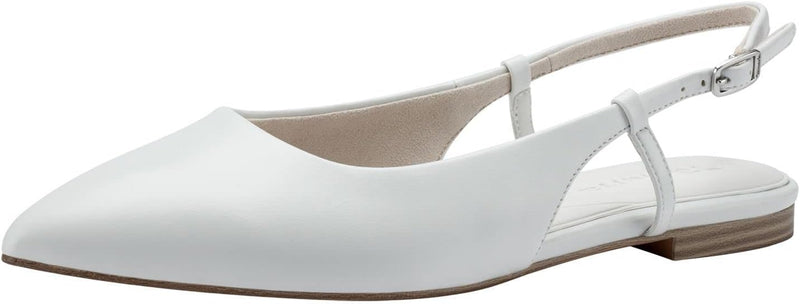 Tamaris Slingpumps 1-1-29402-20 37 EU White Matt, 37 EU White Matt