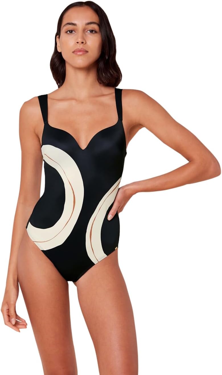 Triumph Damen Badeanzug 38 / E Black Combination, 38 / E Black Combination