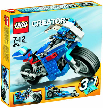 LEGO Creator 6747 - Blaue Rennmaschine