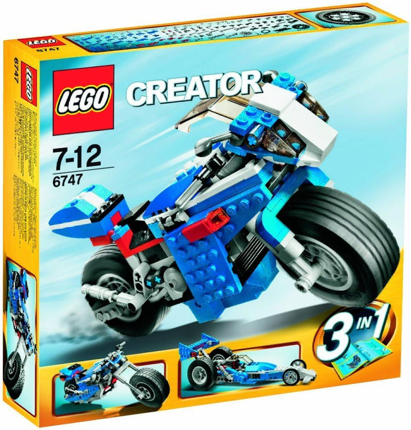 LEGO Creator 6747 - Blaue Rennmaschine