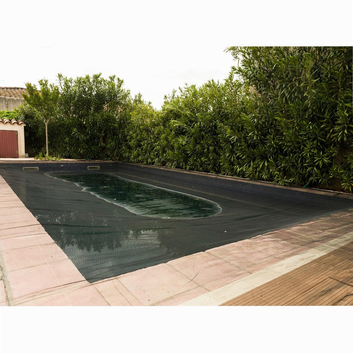WERKA PRO - 10851 – Netz für Pool – für rechteckigen Pool – 4 x 7 m – Schwarz, 4 x 7 m