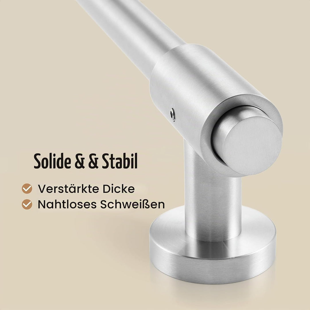 KES Duschstange Brausestange Edelstahl SUS 304 Wandstange Dusche Duschkopfhalterung Duschhalterung S