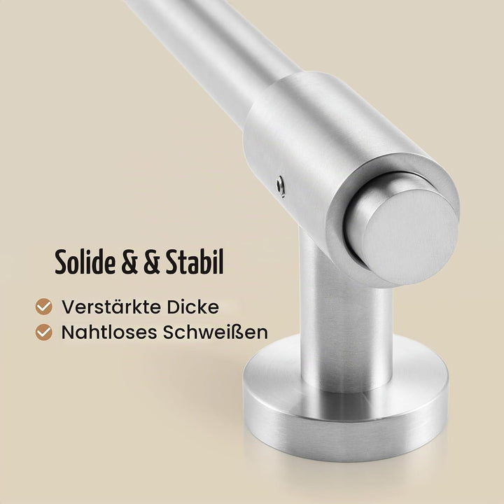 KES Duschstange Brausestange Edelstahl SUS 304 Wandstange Dusche Duschkopfhalterung Duschhalterung S