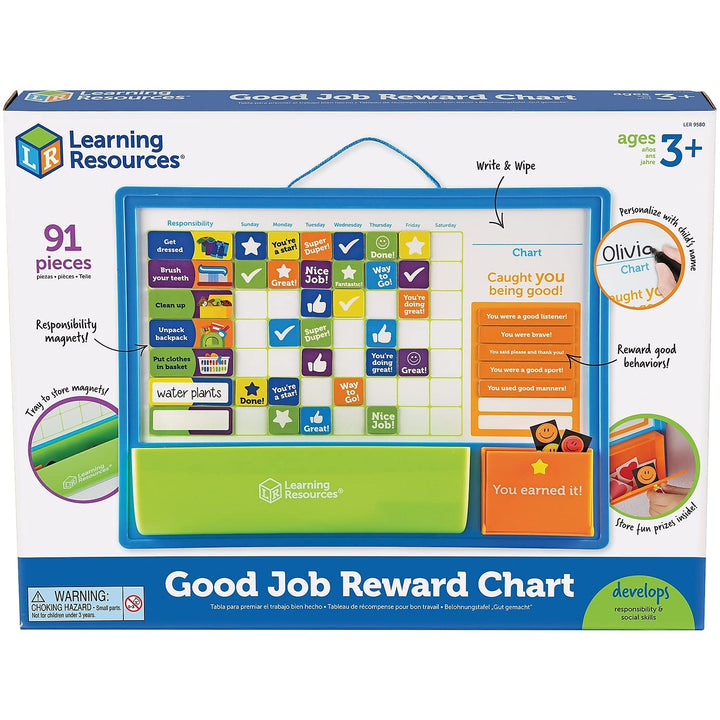 Learning Resources Belohnungstafel „Gut gemacht“ (auf Englisch)
