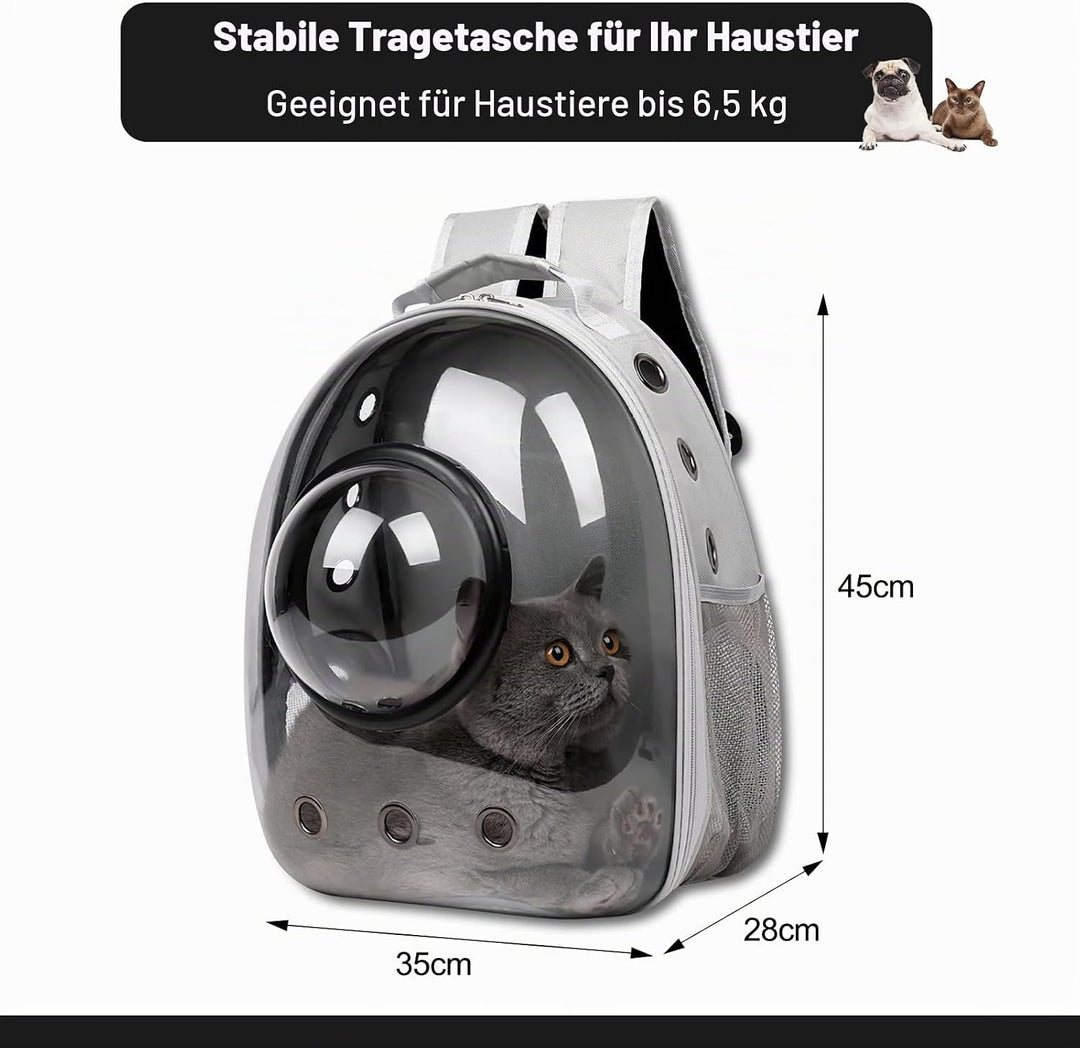 Galatée Katzen Rucksack Träger, Hund, Haustier Rucksack Blasen Rucksack, wasserdichte, Klare Haustie