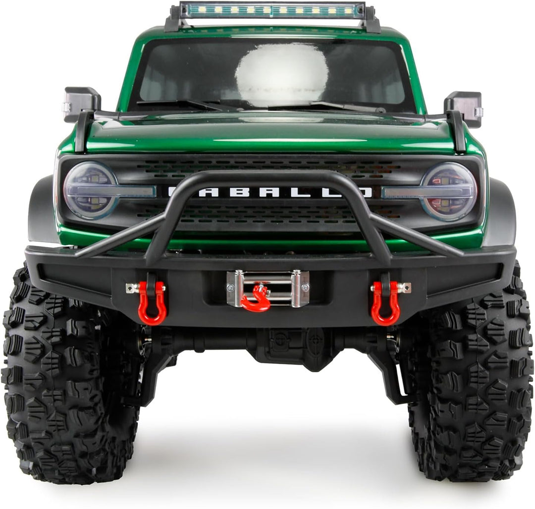 Amewi AMXRock Caballo Crawler 4WD 1:10 ARTR grün-metallic, Grün-metallic