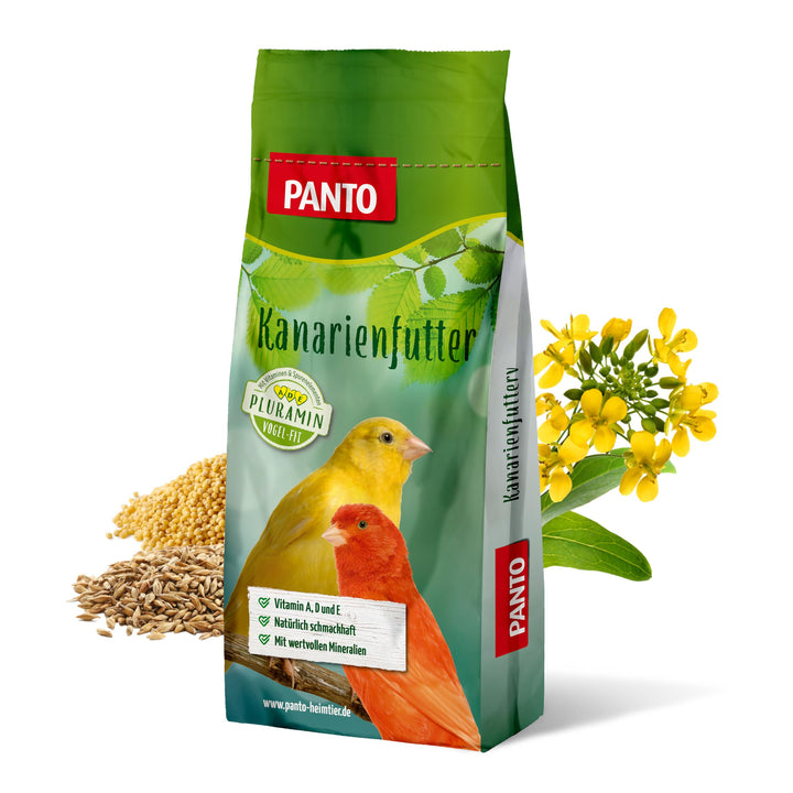 PANTO® Ziervogelfutter, Kanarienfutter 25 kg, 1er Pack (1 x 25 kg) 25 kg (1er Pack), 25 kg (1er Pack