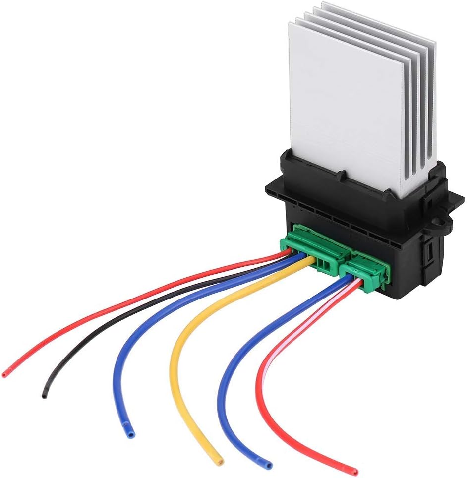 Qiilu Widerstand für Gebläse Gebläseregler Widerstand Gebläsemotor Widerstand 6441L2 7701048390 7701