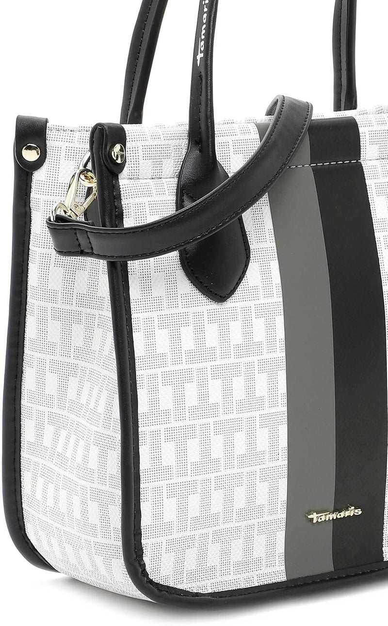 Tamaris Shopper Liz 32323 Damen Handtaschen Print Einheitsgrösse Black 100, Einheitsgrösse Black 100