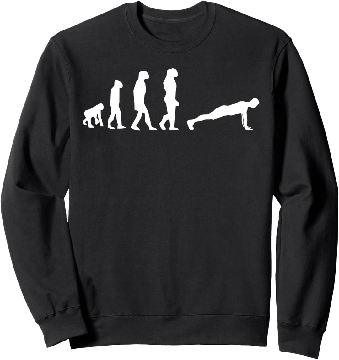 Liegestütze Evolution - Fitness - Liegestütze Sweatshirt