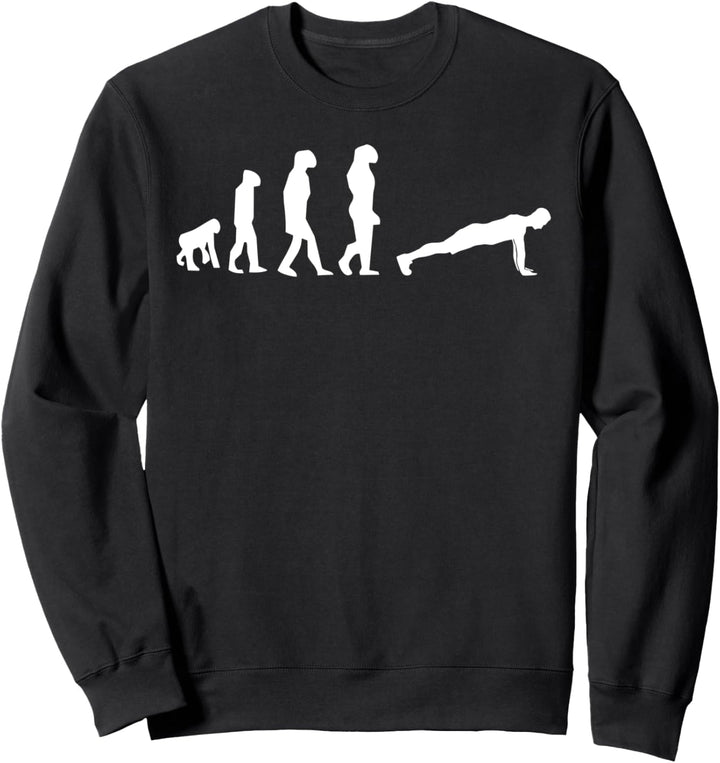 Liegestütze Evolution - Fitness - Liegestütze Sweatshirt