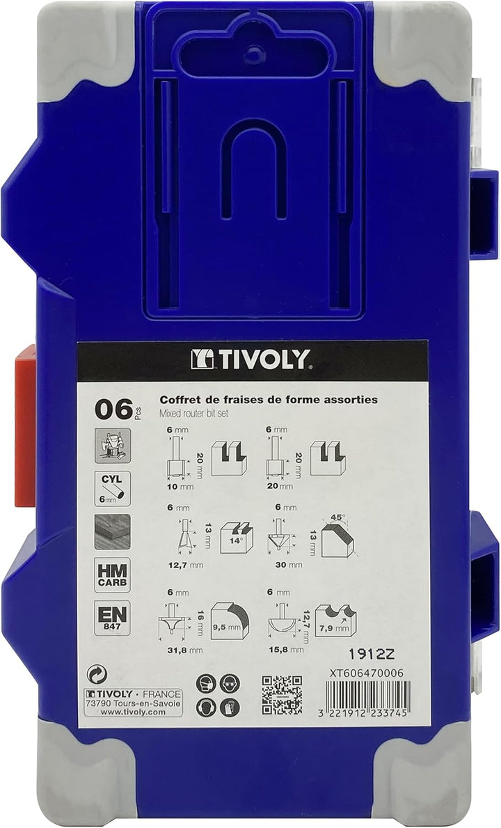 Tivoly XT606470006 Oberfräser sortiert