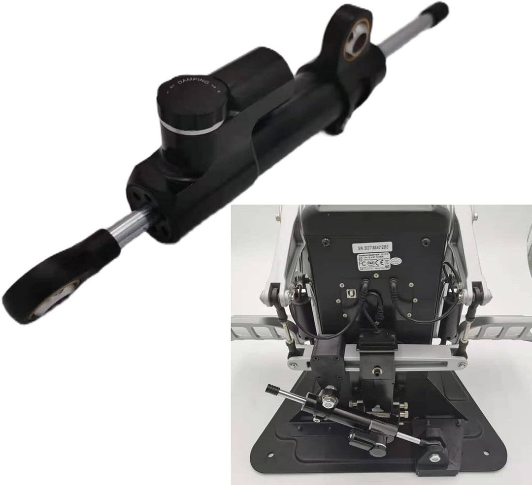 Palumma 1 Set verstellbares Fussruder-Dämpfungs-Set für Thrustmaster TPR Ruderdämpfer Fussruderdämpf