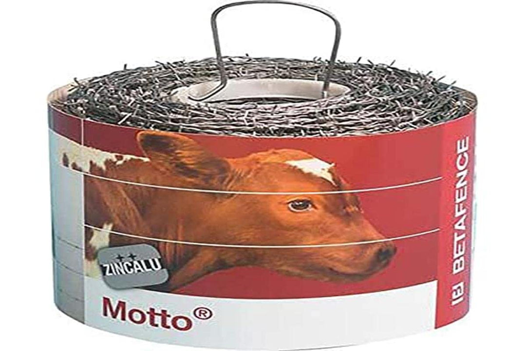 BETAFENCE Italia S.P.A. Stacheldraht Motto Zinc. M 100