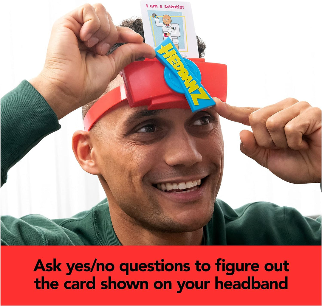 Spin Master Games 6061503 Game for and Kids Aged Over 6 Hedbanz Blastoff Spiel für Familien und Kind