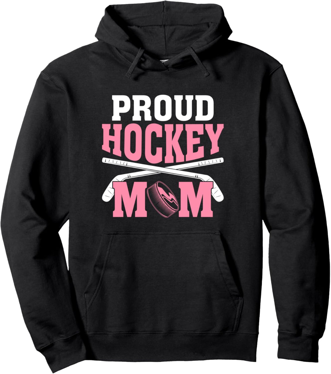 Stolze Hockey Mama Pullover Hoodie