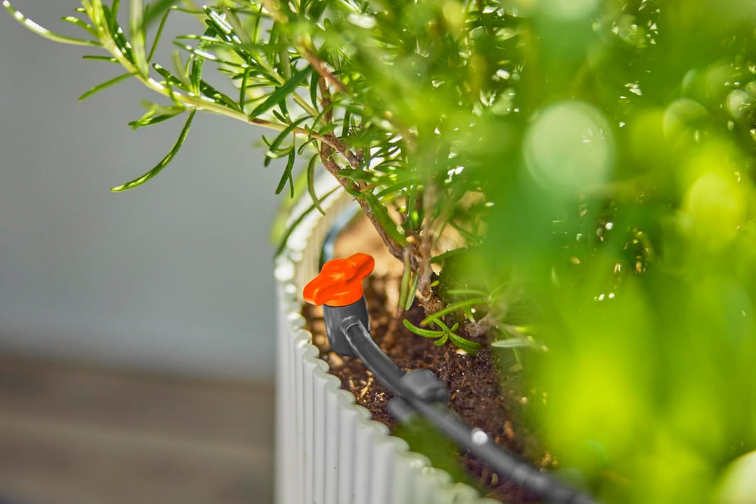 Gardena Micro-Drip-System Tropfbewässerung Set Balkon (15 Pflanzen): Starter-Set sofort einsatzberei