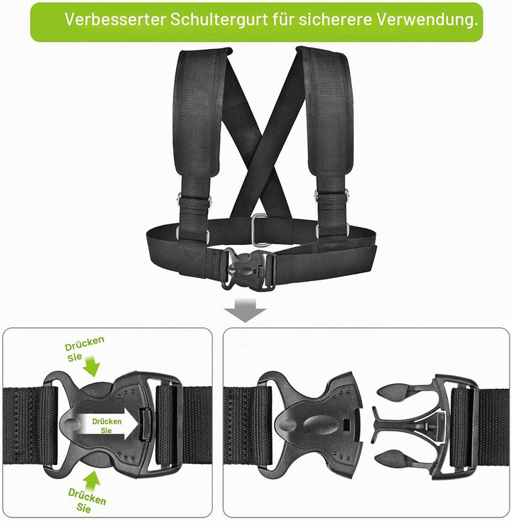 Kipika Gewichtsschlitten, Workout Schlitten, Fitness Krafttraining Schlitten, Speed Training Schlitt
