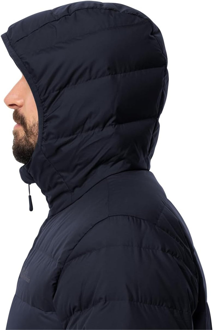 Jack Wolfskin Herren Ather Down Hoody M Daunenjacke S Schwarz, S Schwarz