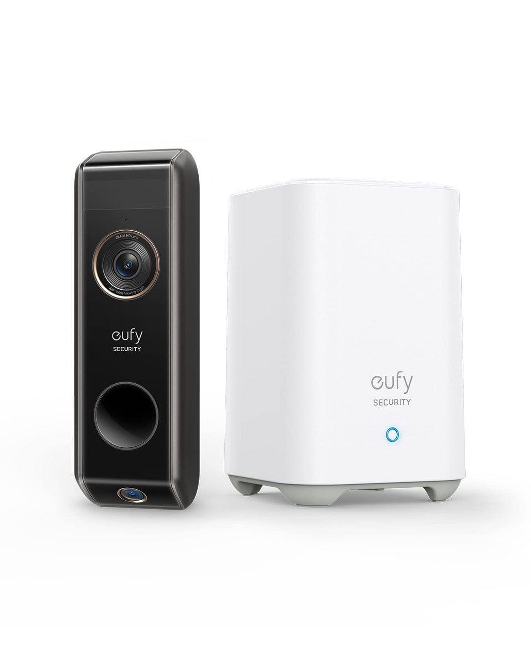 eufy Security Video Doorbell S330 Dual Camera, Akkubetriebene Video Türklingel mit Kamera &amp; Homebase