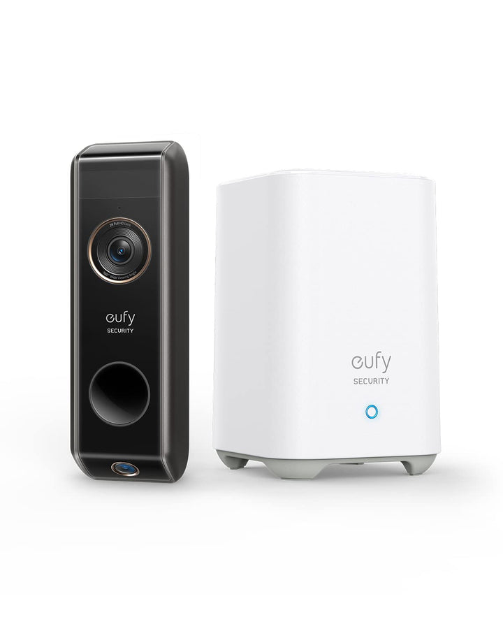 eufy Security Video Doorbell S330 Dual Camera, Akkubetriebene Video Türklingel mit Kamera &amp; Homebase