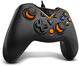 KROM Gamepad KEY -NXKROMKEY- Kabelgebundenes Gamepad, X-input und Direct - Input, Joystick und analo