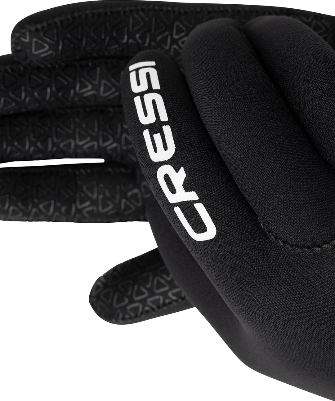 Cressi Black Neoprene Gloves Resilient 3mm - Tauchhandschuh aus Weichem 3 mm Neopren, Hohe Elastizit