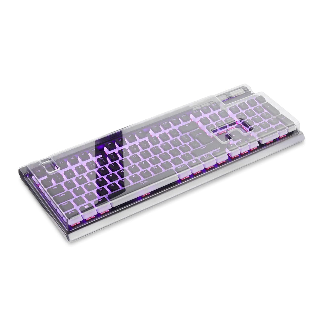 Decksaver Cover für die Hyper X Alloy Elite 2 Tastaturserie - geräucherte/klare Schutzhülle, hergest