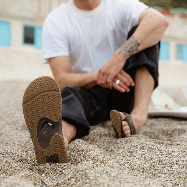 Reef FANNING Herren Zehentrenner Small Braun Brown Gum Bgm, Small Braun Brown Gum Bgm