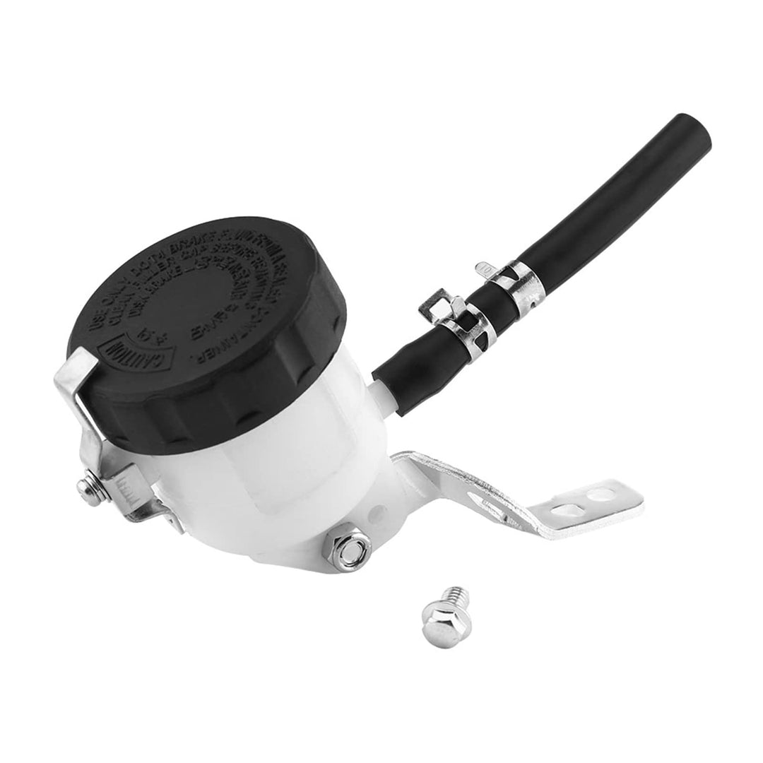 Motorrad Bremsflüssigkeitsbehälter, Fydun Bremszylinder Behälter Flüssigkeit Flasche mit Halterung f