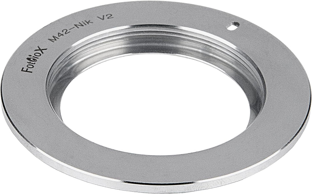 Fotodiox Pro Lens Mount Adapter Kompatibel mit M42 Typ 2 Objektiven an Nikon V2-Mount Kameras M42 Ty