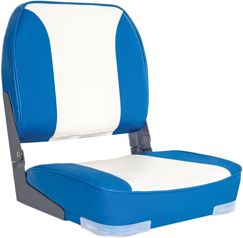 Oceansouth Deluxe Klappsitz für Boote Blau/Weiss, Blau/Weiss