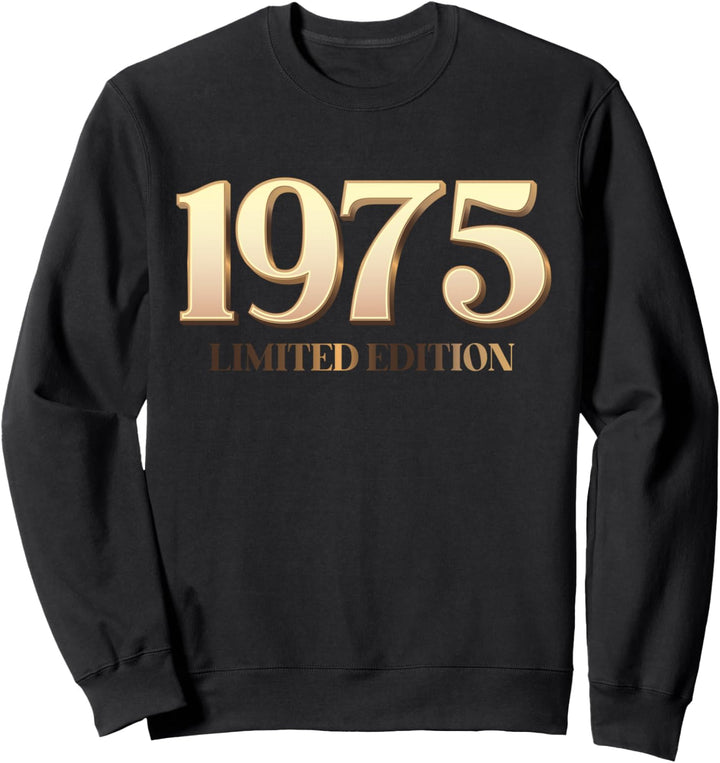 49. Geburtstag Mann Frau 49 Jahre 1975 Deko Lustig Geschenk Sweatshirt