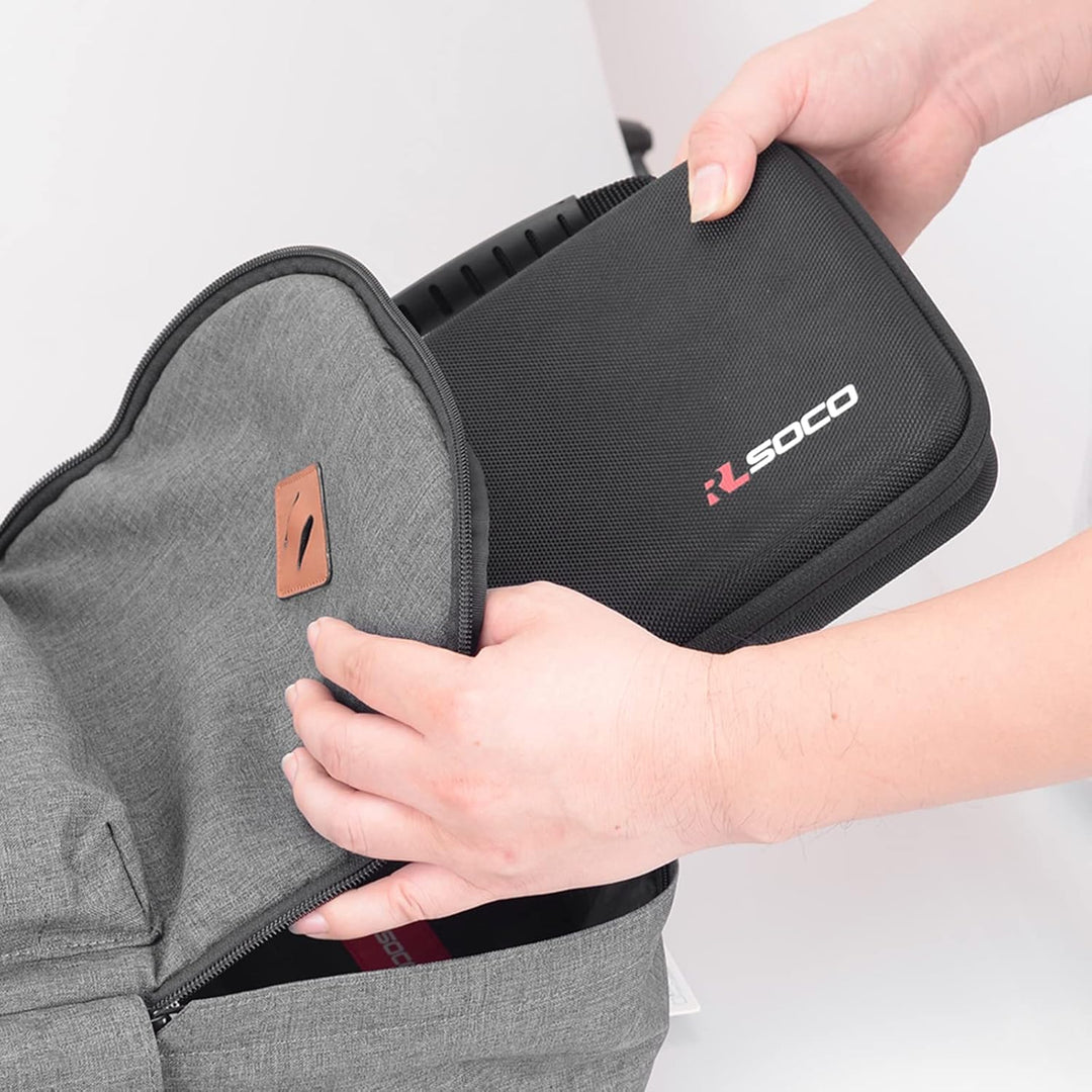 RLSOCO Tasche für externes CD/DVD-Laufwerk Brenner Reader Writer Player (Passend für Reader bis zu 1