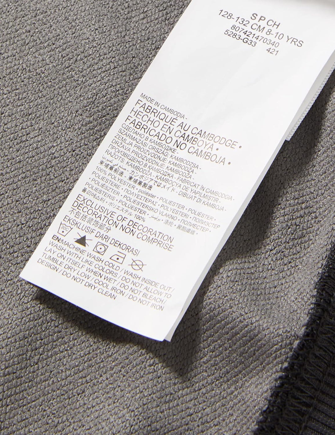 Hurley Jungen H2O Dri Solar O Und O Pullover Sweatshirt, G33, 10 Jahre UK