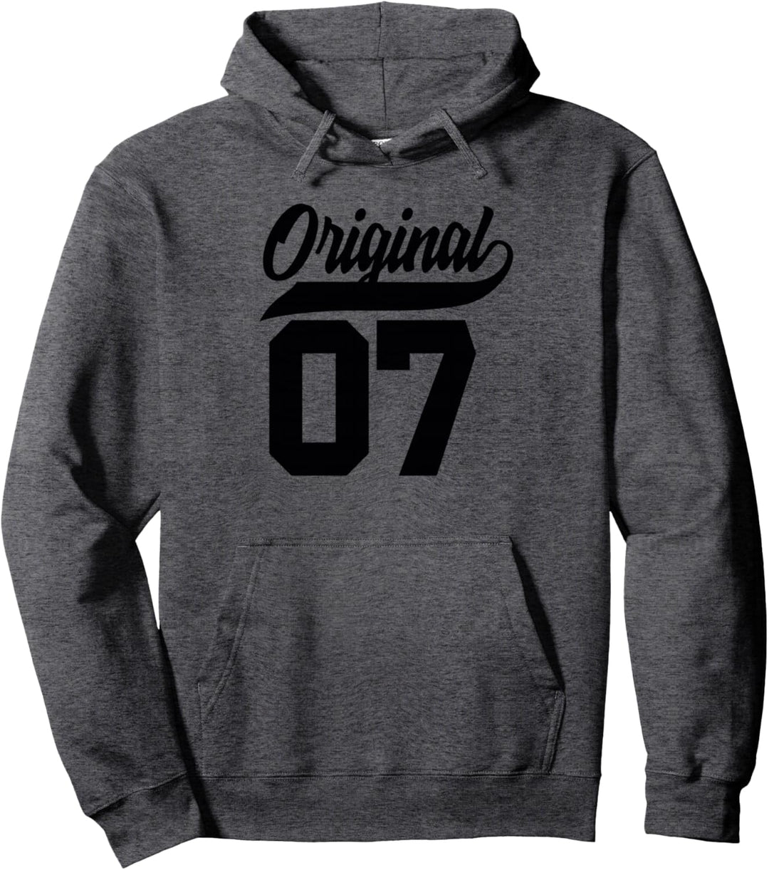 16.Geburtstag Original Jungen Mädchen Vintage Jahrgang 2007 Pullover Hoodie